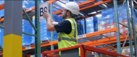 Warehouse Label Installation